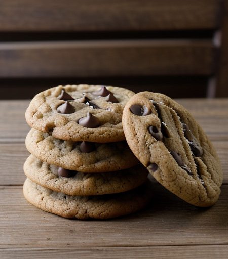 Peanut Butter Chocolate Chip Cookies recipe image