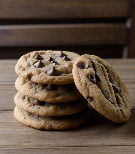 Peanut Butter Chocolate Chip Cookies recipe image