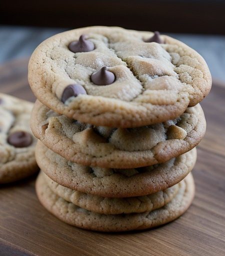 Peanut Butter Chocolate Chip Cookies recipe image