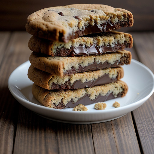Peanut Butter & Chocolate Cookie Sandwich Coo recipe image