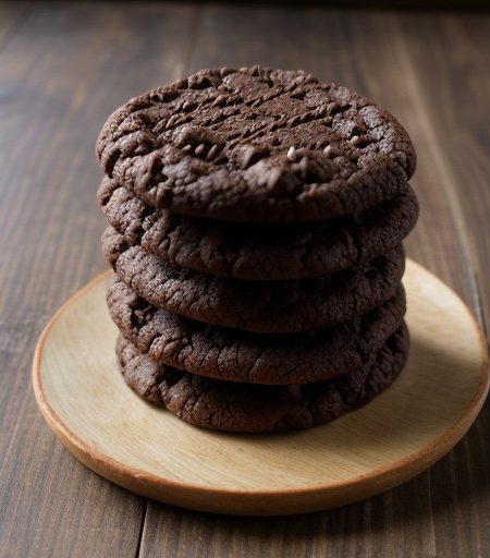 Peanut Butter-Chocolate No Bake Cookies recipe image