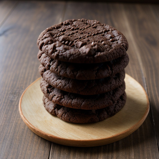 Peanut Butter-Chocolate No Bake Cookies recipe image