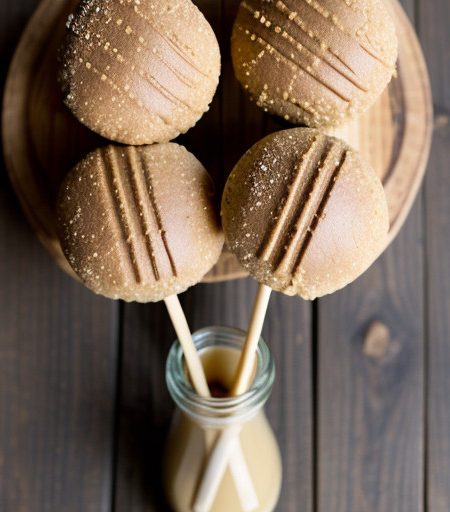 Peanut Butter Cookie Pops (Wilton recipe image