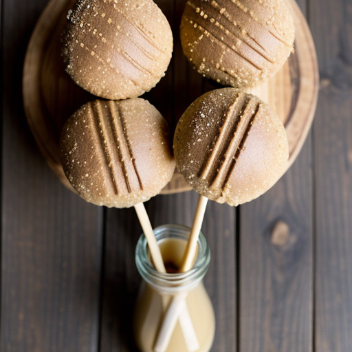 Peanut Butter Cookie Pops (Wilton recipe image