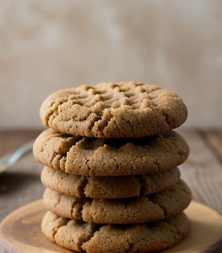 Peanut Butter Cookies Ala Lois recipe image