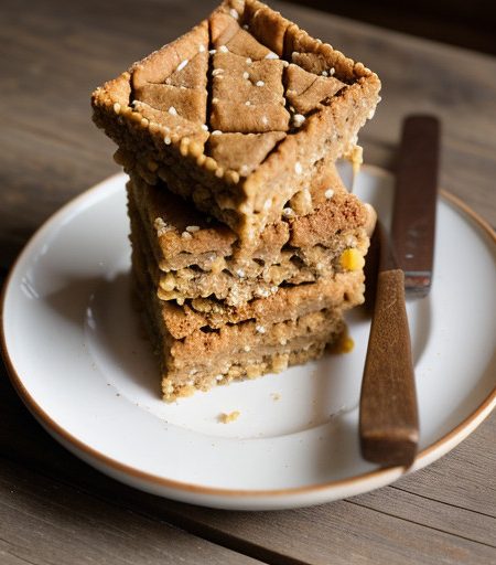 Peanut Butter Cornflakes Squares recipe image