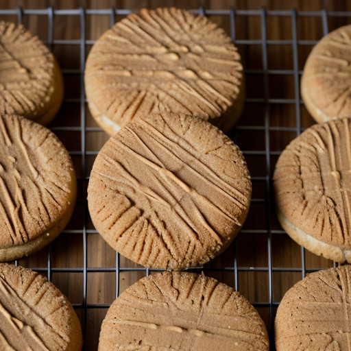 Peanut Butter Crisscross Cookies recipe image
