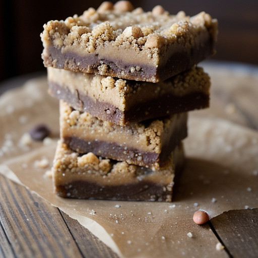 Peanut Butter Crumble Bars recipe image