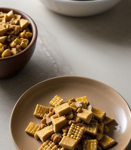 Peanut Butter Crunches recipe image