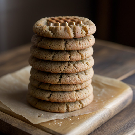 Peanut Butter Honey Cookies recipe image