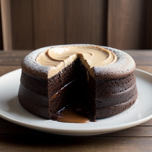 Peanut Butter & Hot Fudge Pudding Cake^ recipe image