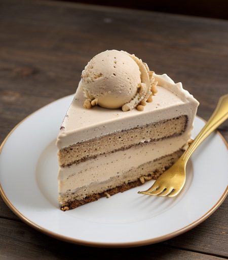 Peanut Butter Ice Cream Cake recipe image