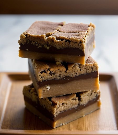 Peanut Butter 'N Fudge Filled Bars recipe image