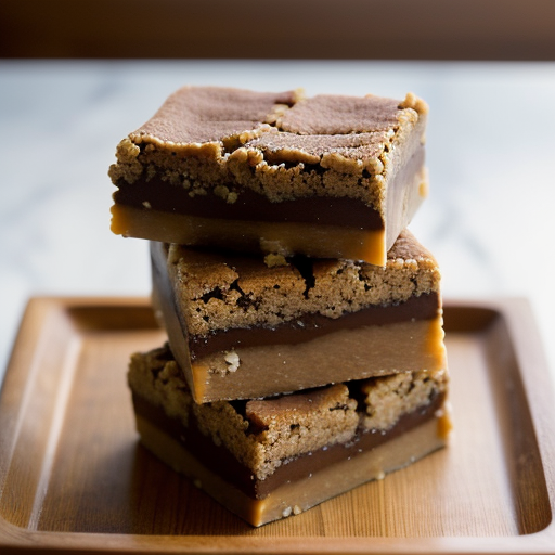 Peanut Butter 'N Fudge Filled Bars recipe image