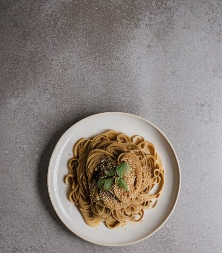 Peanut Butter Noodles recipe image