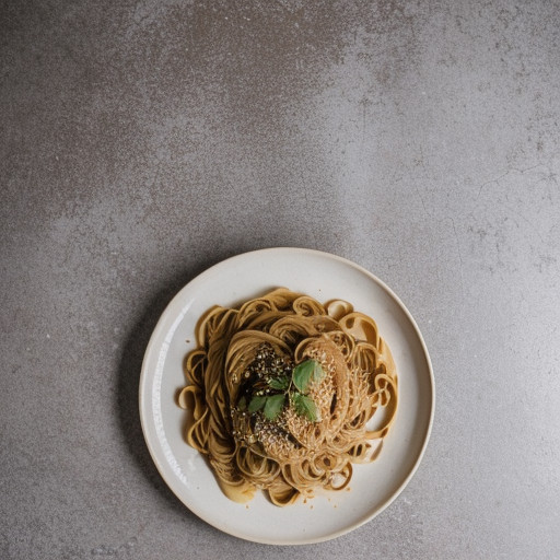 Peanut Butter Noodles recipe image
