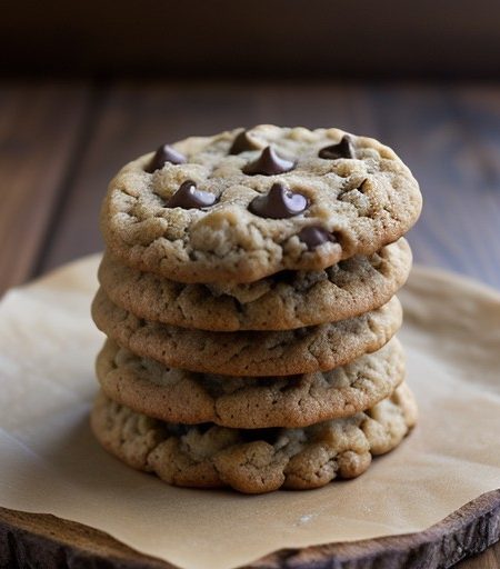 Peanut Butter Oatmeal Chocolate Chip Cookies recipe image