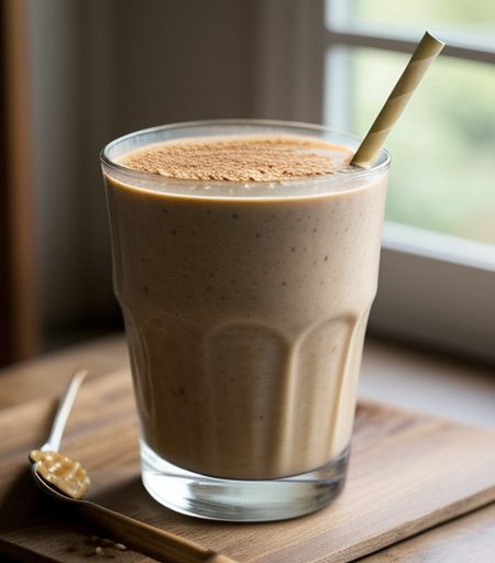 Peanut Butter Power Smoothie recipe image