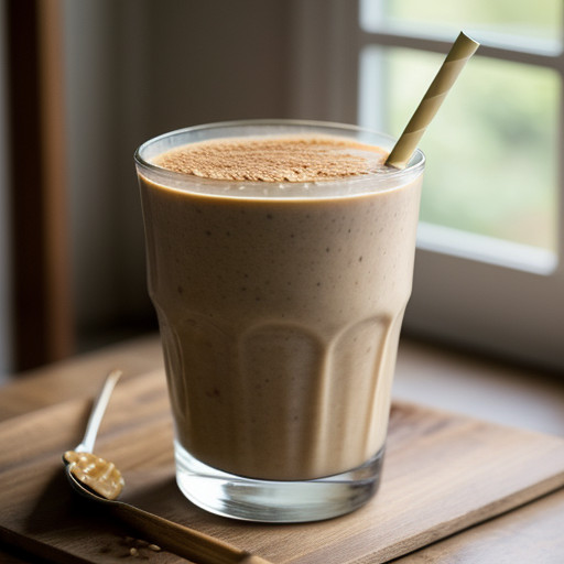Peanut Butter Power Smoothie recipe image