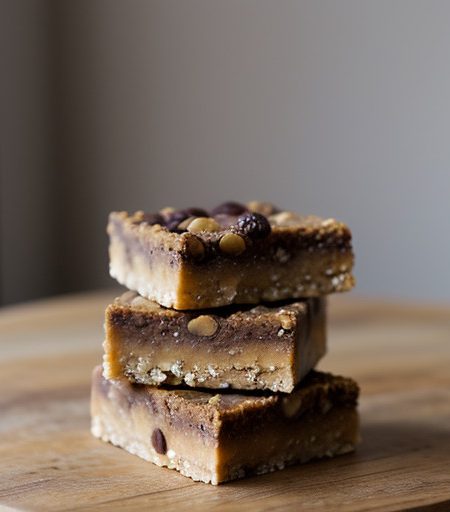 Peanut Butter-Raisin Bars recipe image