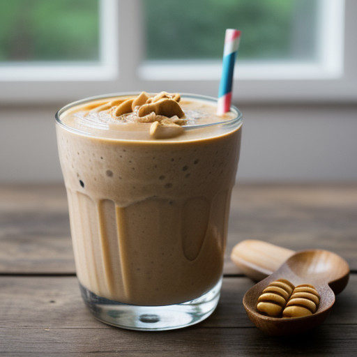Peanut Butter Sundae Smoothie recipe image