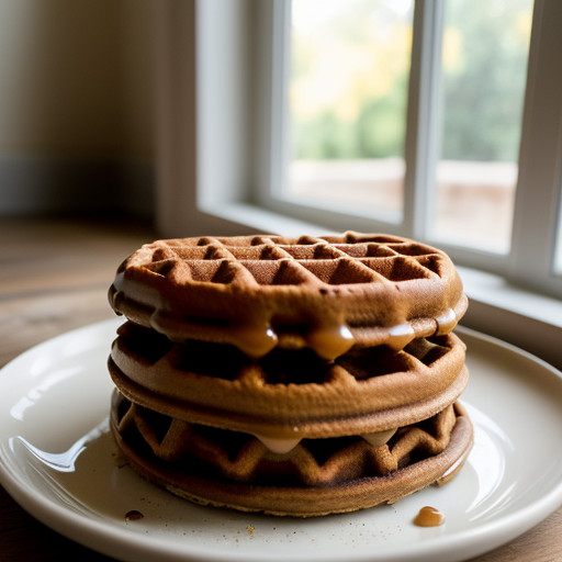 Peanut Butter Waffle-Wich recipe image