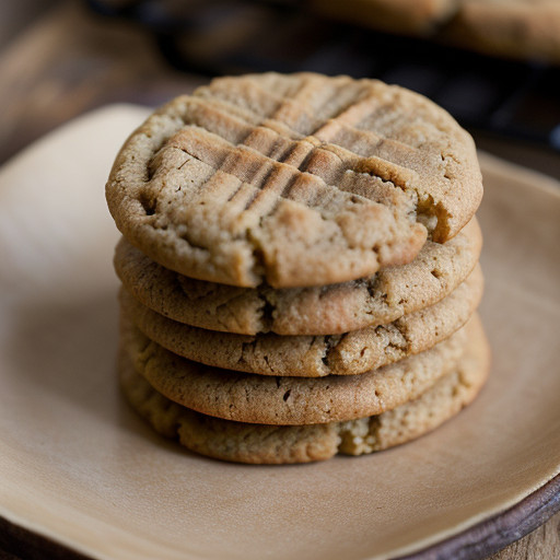 Peanut Butter and Banana Cookies recipe image