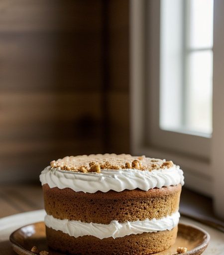 Peanut Butter and Sour Cream Coffeecake recipe image