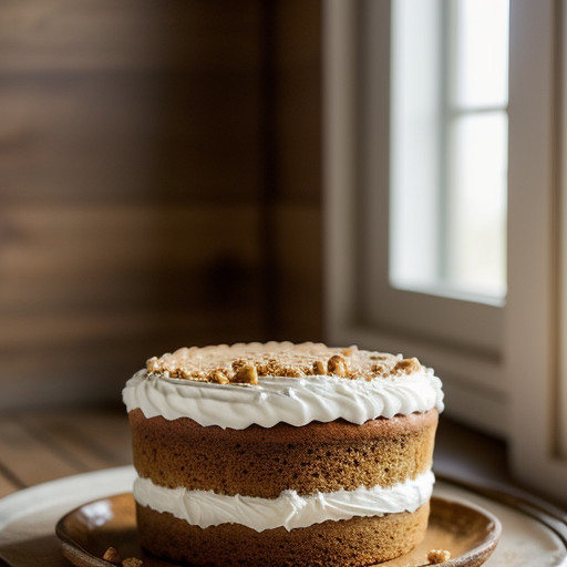 Peanut Butter and Sour Cream Coffeecake recipe image