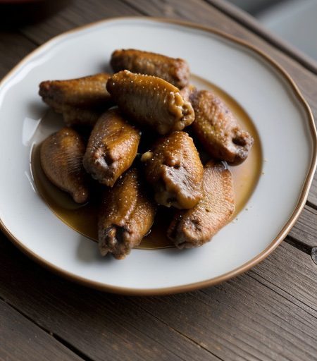 Peanut Chicken Wings recipe image