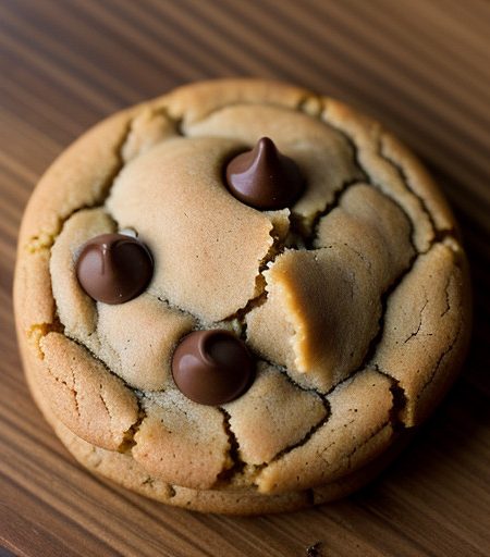 Peanut Chocolate-Chip Cookies recipe image