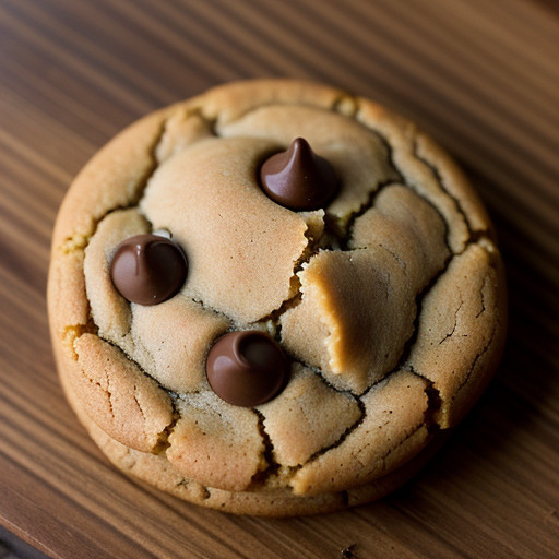 Peanut Chocolate-Chip Cookies recipe image