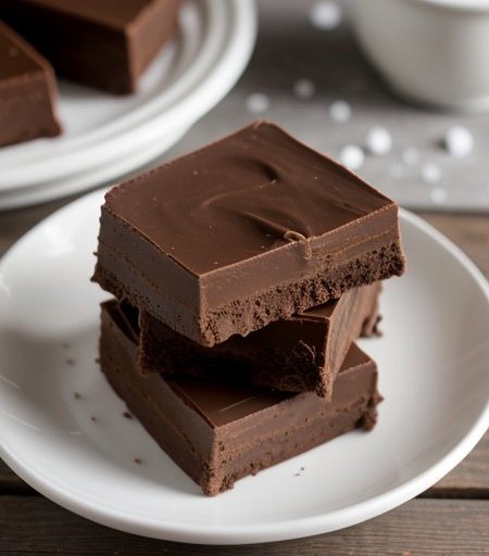 Peanut-Chocolate Fluff Fudge recipe image