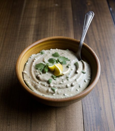 Peanut Cilantro Dip recipe image