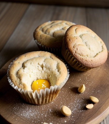 Peanut Muffins recipe image
