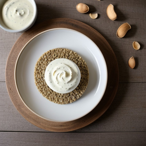 Peanut Patties With Garlic Mayonnaise recipe image