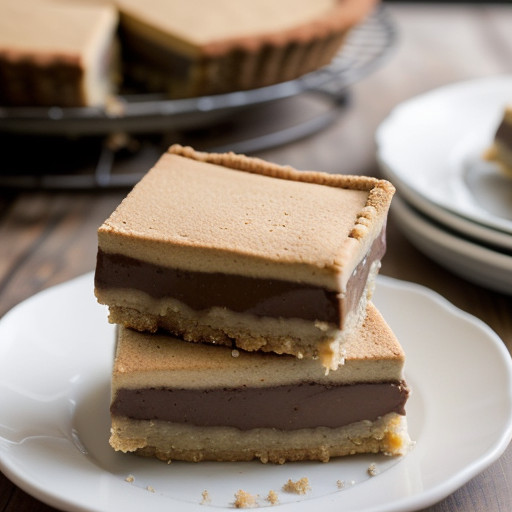 Peanut Pie With Shortbread-Cookie Crust recipe image