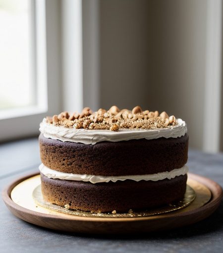 Peanut Praline Cakes recipe image