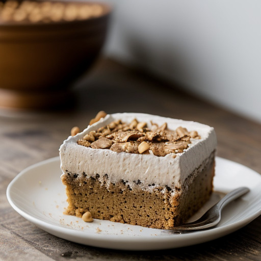 Peanut Pudding Cake recipe image