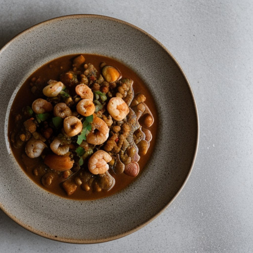 Peanut Shrimp Chili recipe image