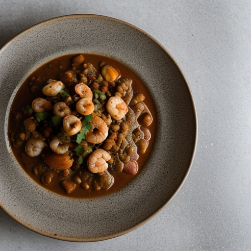 Peanut Shrimp Chili recipe image