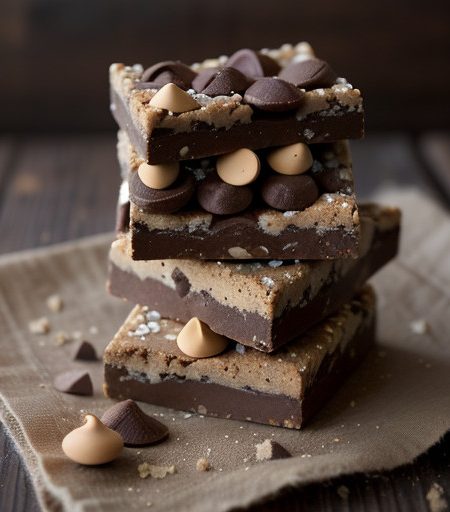 Peanutty Chewy Bars recipe image