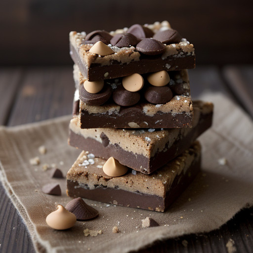 Peanutty Chewy Bars recipe image