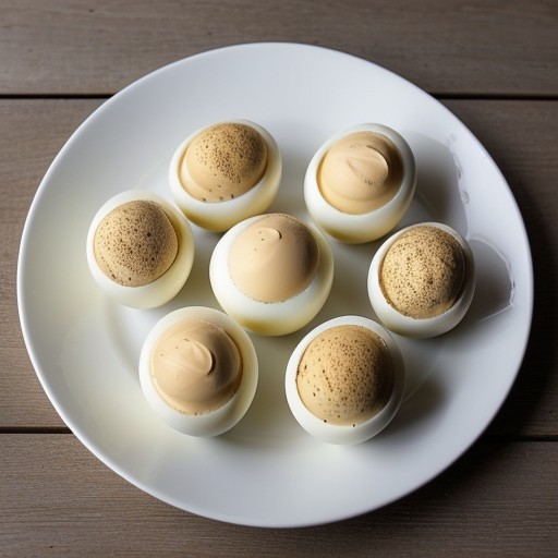Peanutty Stuffed Eggs recipe image