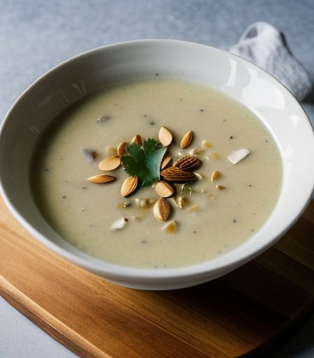 Pear Almond Soup recipe image