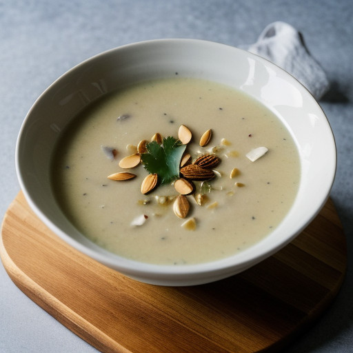 Pear Almond Soup recipe image