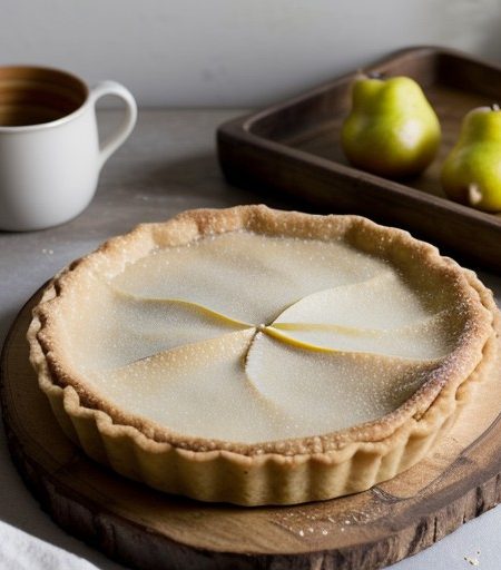 Pear Almond Tart recipe image