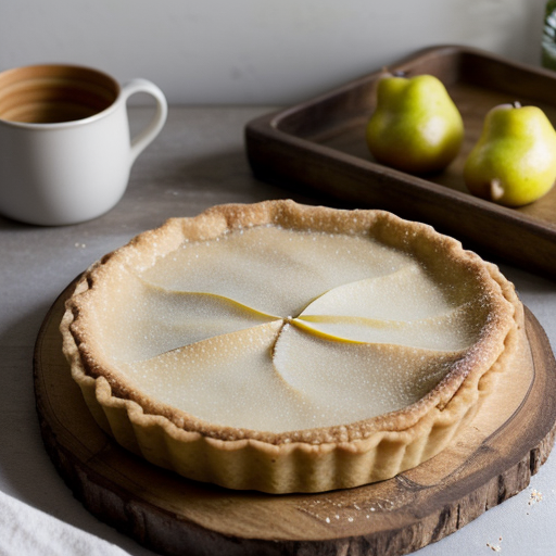 Pear Almond Tart recipe image