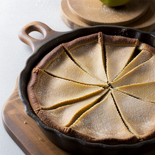 Pear & Anise Skillet Tart recipe image