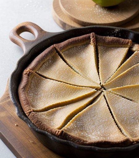 Pear & Anise Skillet Tart recipe image